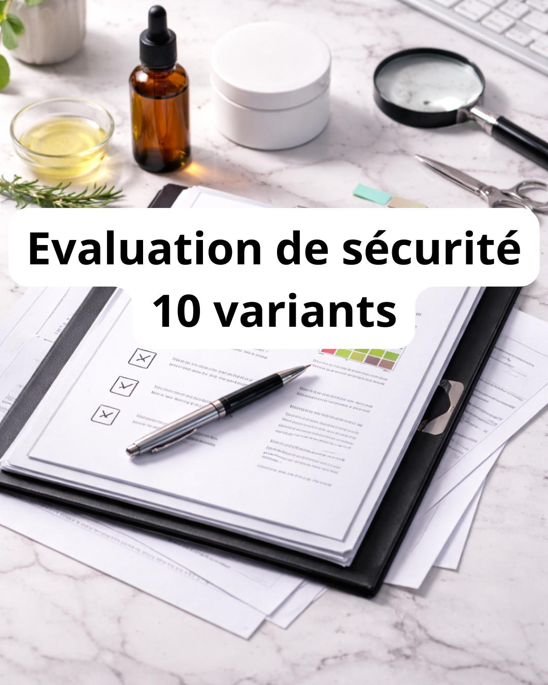 Evaluation de sécurité : 10 variants.